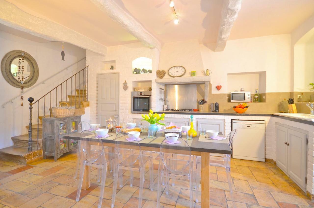 Robion en Luberon Ferme St Rochヴィラ エクステリア 写真